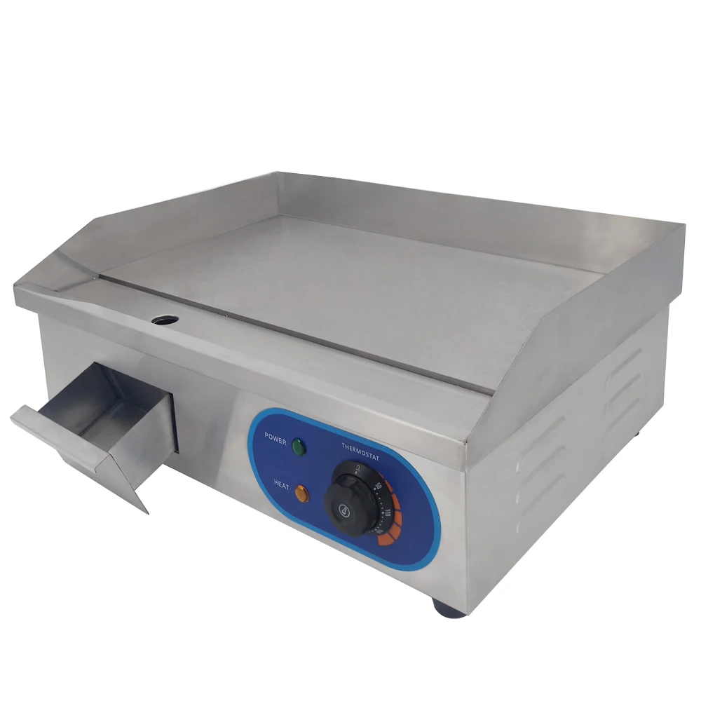 

3000W Multifunction griddle grill flat plate grilling electric fried pans grills for chicken french fries Steak
