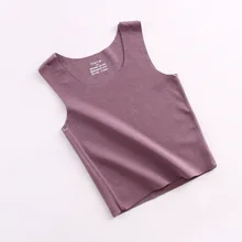 26 осенне-зимний стильный Теплый детский жилет в Корейском стиле с вырезом в виде сердца бархатный жилет «салам»