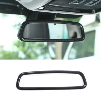 

Carbon Fiber ABS Plastic Interior Rearview Mirror Frame Trim For Land Rover Discovery Sport LR4 Range Rover Sport Evoque Vogue