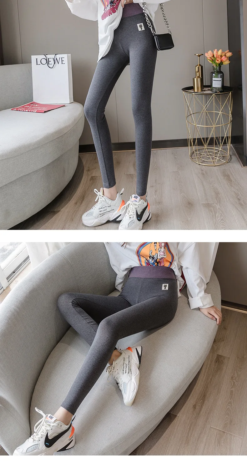 CHRLEISURE, теплые штаны, зимние эластичные леггинсы для женщин, хорошее качество, плотные бархатные штаны, обтягивающие плотные леггинсы для девочек