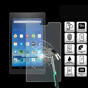 

For Amazon Fire HD 8 (2015) Tablet Ultra Clear Tempered Glass Screen Protector Anti-friction Proective Film