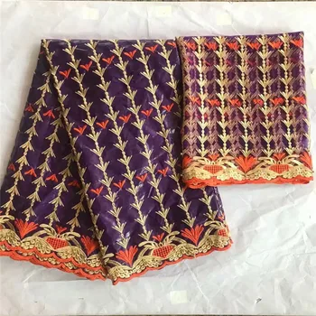 

2019 New arrival african bazin riche fabric with beads cord lace fabric guinea brocade fabric for wedding KY101401