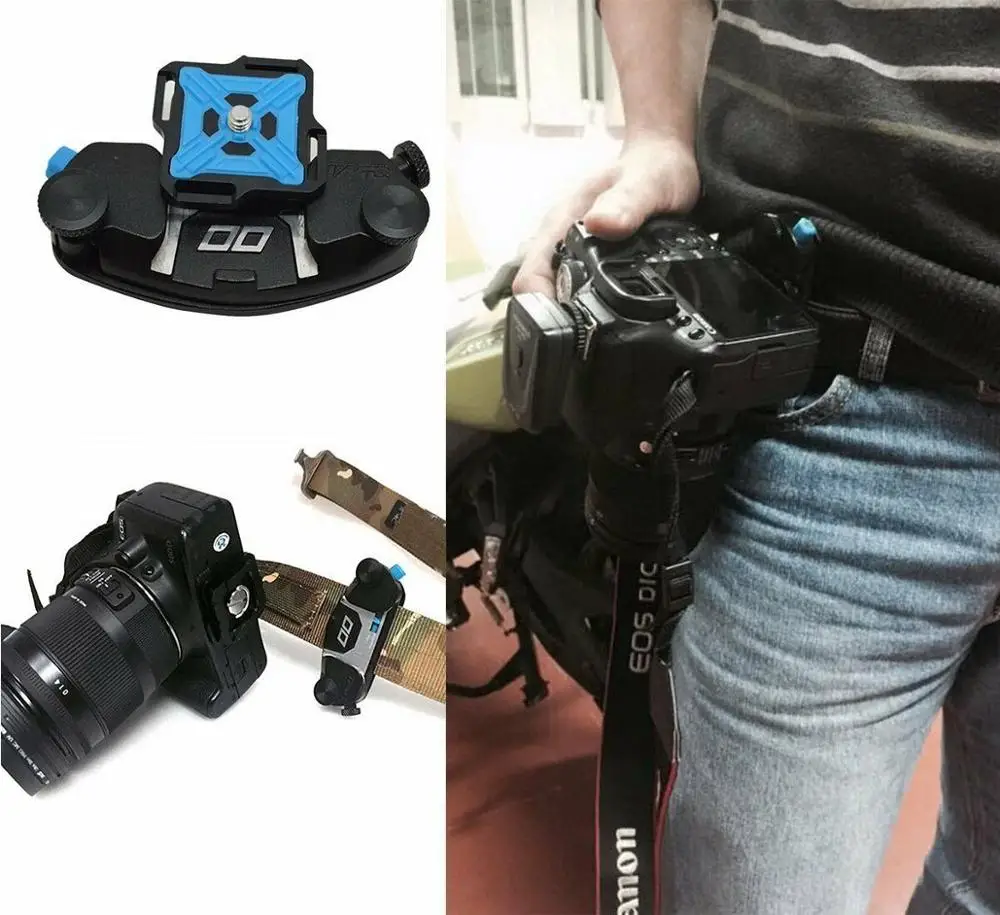 Новый универсальный на пояс штатив крепление Клип адаптер для SLR DSLR камеры и GoPro| |
