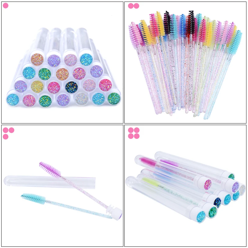 20pcs Reusable Eyelash Brush Tubes 2