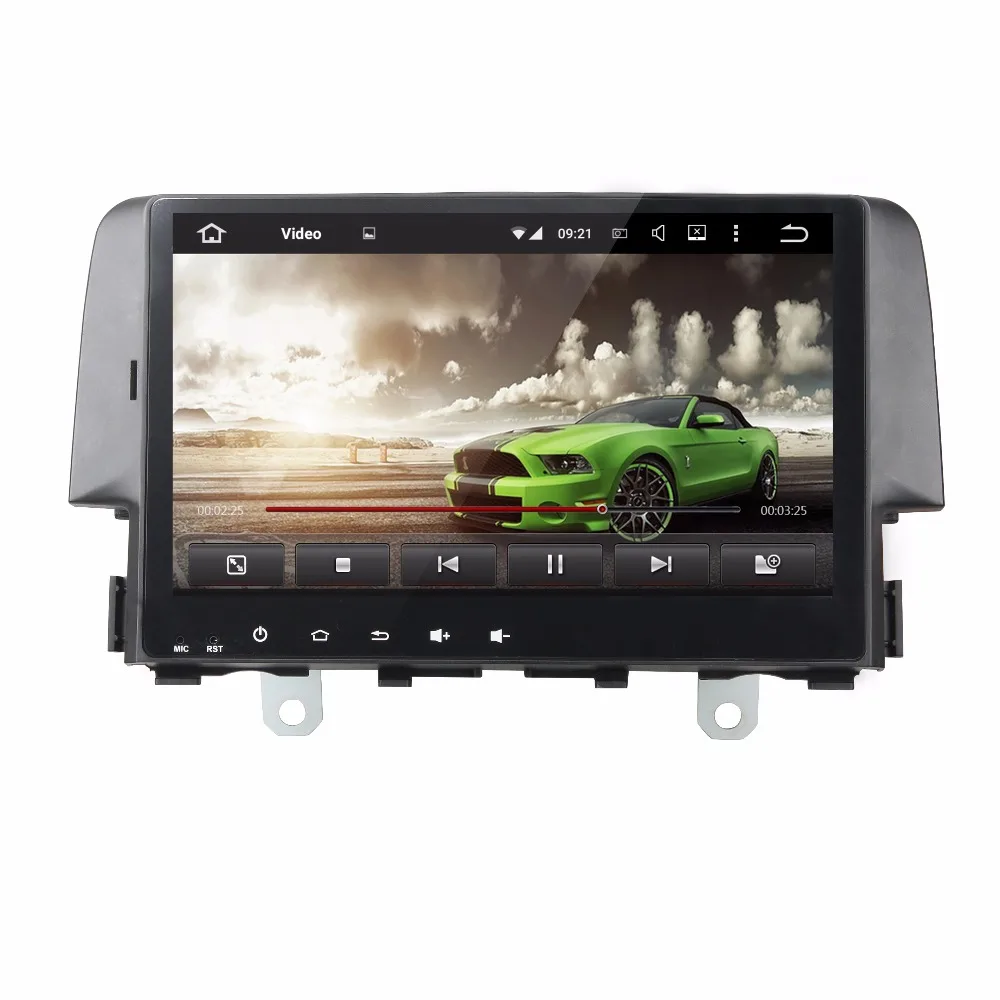 

KLYDE 9" 1 Din Android 9.0 Car Radio For Honda CIVIC 2016 Car Multimedia Player Without DVD 8 Core Car Audio Stereo Player