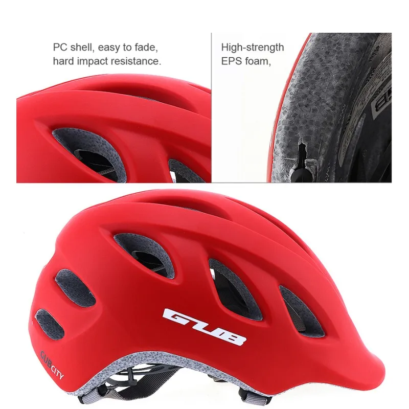 

Cycling Helmet Ultralight Integrally-molded MTB Road parts for GUB CITY Riding Scooter Skating Climbing Bike Safe Vents Bicycle