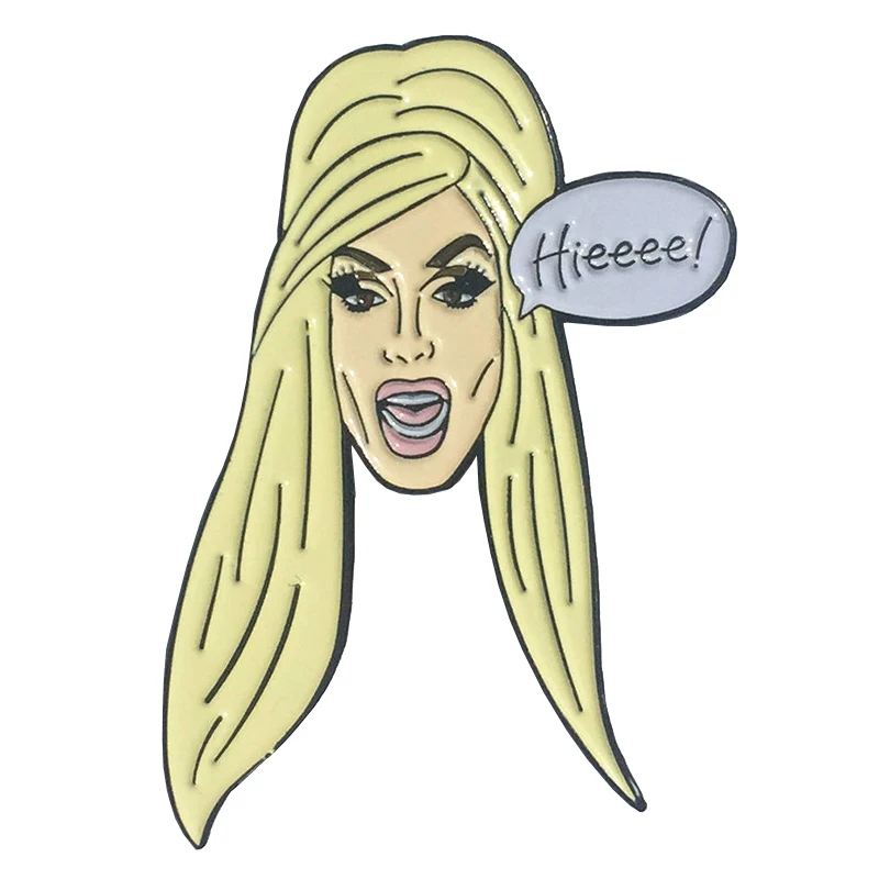 Alaska Drag Queen Enamel Pin