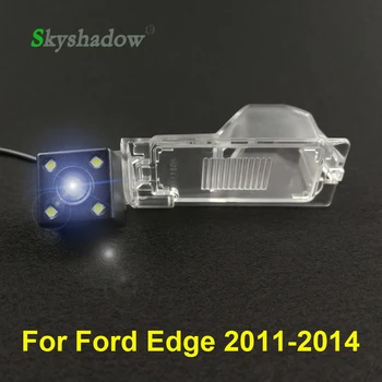 

For Ford Edge 2011-2014 HD Car CCD 4 LED Night Vision Reverse Backup Parking Assistance Waterproof Reversing Rear View Camera