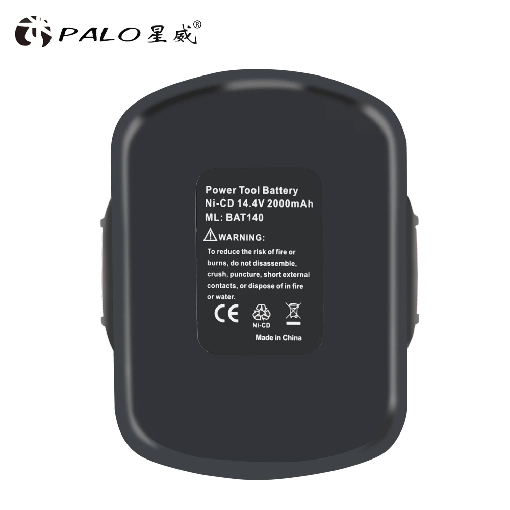 Для Bosch BAT038 BAT140 14,4 V 2000mAh аккумуляторная батарея блок электроинструмента Аккумуляторная дрель Замена для 3660CK Ni-CD