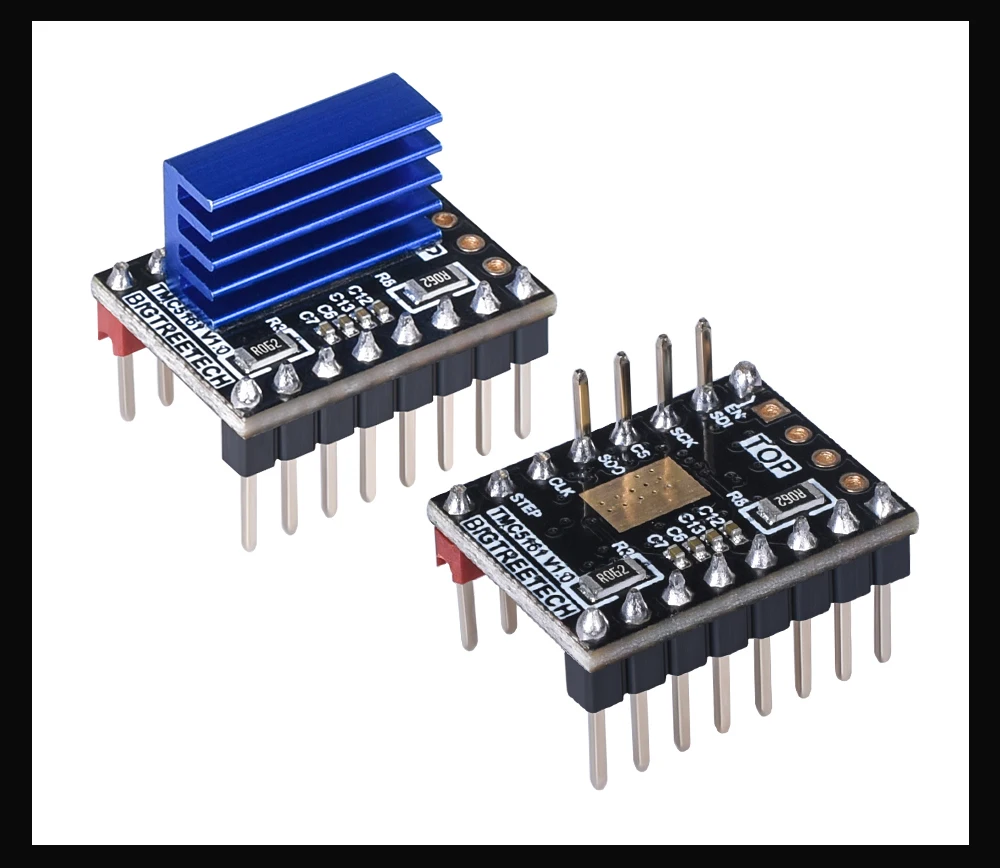 BIGTREETECH TMC5161 SPI V1.0 шаговый двигатель драйвер StepStick бесшумный VS TMC2130 TMC2209 TMC2100 драйвер для 3D