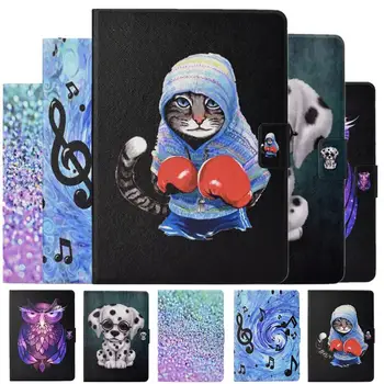 

Cartoon Cat Thin Leather Cover For Samsung Galaxy Tab S7 11 inch 2020 Case SM-T870 T875 T876 Case For Samsung Tab S7 Cover