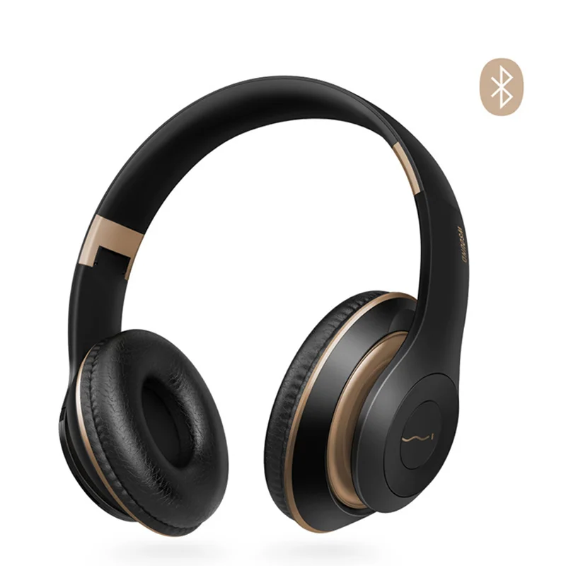 Wireless Headphones Bluetooth 5.0 Stereo Portable Foldable Headset support TF Card With Microphone For PC mobile phone music | Электроника