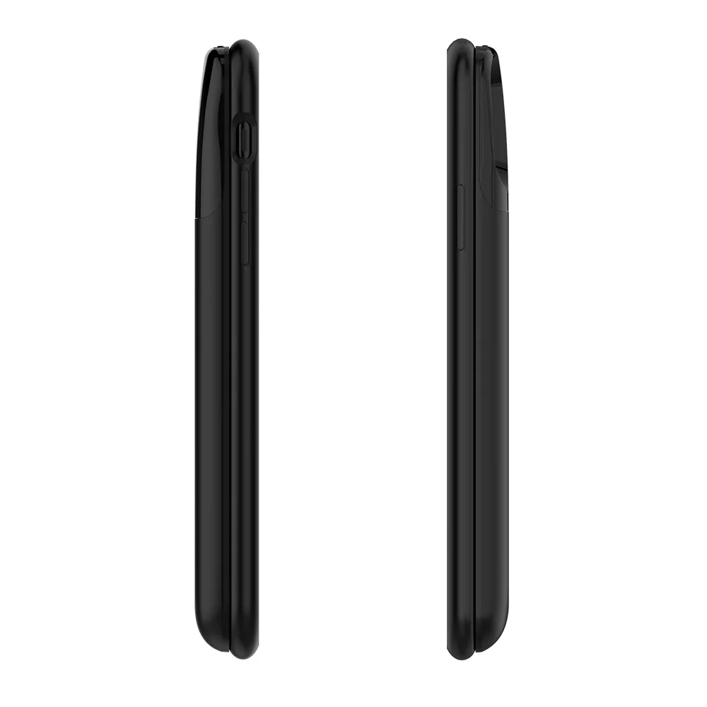 Тонкий беспроводной Чехол для зарядного устройства для iPhone 11 Pro Max чехол для телефона отдельный внешний аккумулятор 2 в 1 Зарядка задняя крышка для iPhone 11