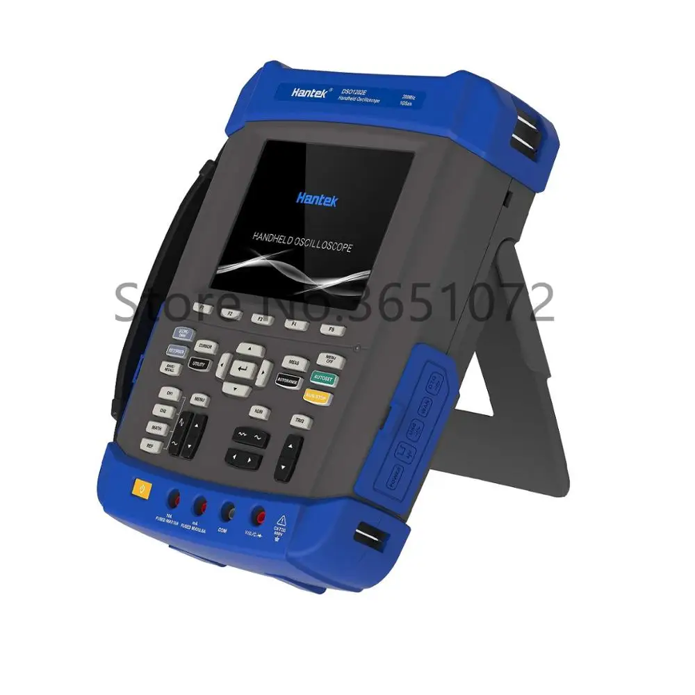 

Hantek 5.6 inch TFT Color LCD Display DSO1202E Handheld Oscilloscope 2CH 200MHz 1GSa/s DSO1152S 2M Memory Fast Ship