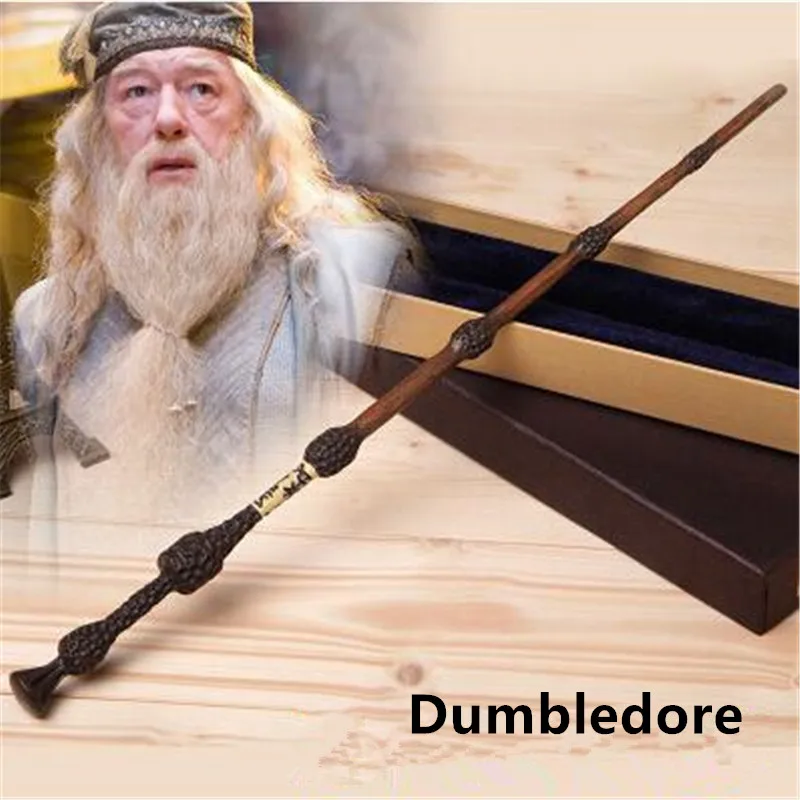 Style 4 Dumbledore Горячая новинка фильм Волшебная школа Хогвартс Волшебная палочка Студенческие костюмы для косплея реквизит Гермиона палочка игрушка подарок на вечеринку в честь Хэллоуина - Цвет: Style 4 Dumbledore
