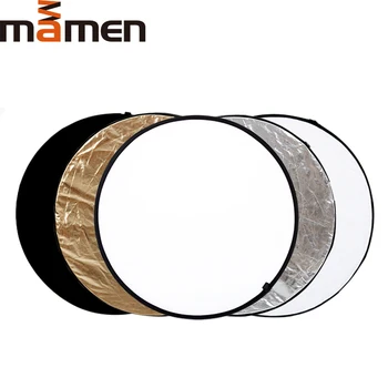 

60cm 5 in 1 Light Round Collapsible Reflector Multi Disc Photography Studio Video Photo Handhold Protable Photo Disc