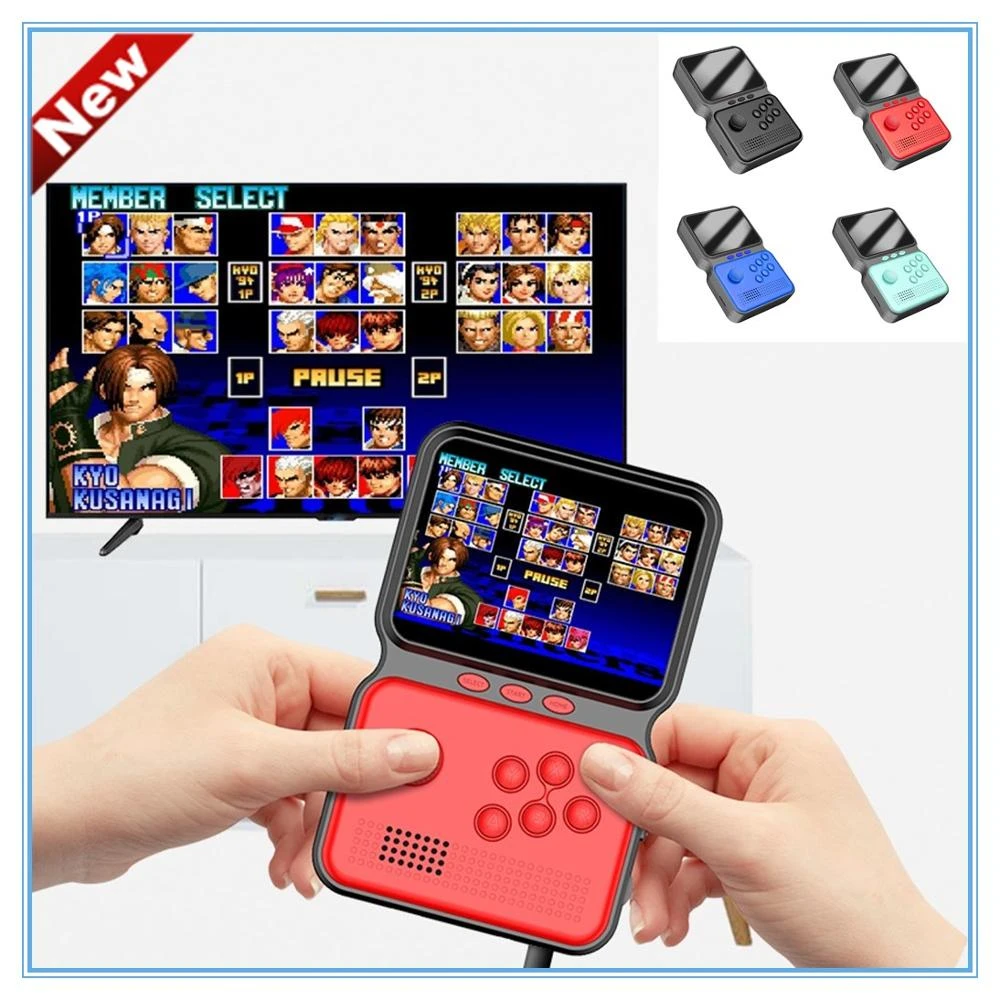 M3 Retro Portable Mini Handheld Game Console 8 Bit 3 0 Inch Color Lcd Color Game Player Built In 900 Classic Games Box Power Handheld Game Players Aliexpress