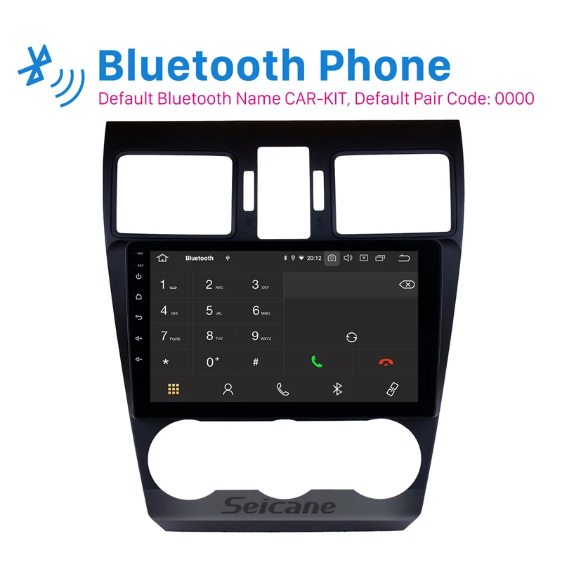  Seicane Car GPS Multimedia Player Android 9.0 RAM 4GB Car Radio for 2014 2015 2016 Subaru Forester 