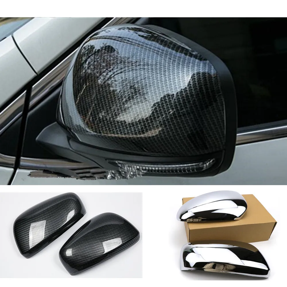ABS Interior Rearview Mirror Frame Cover Fit for Jeep Grand Cherokee 2017-2020 Carbon Fiber ABS