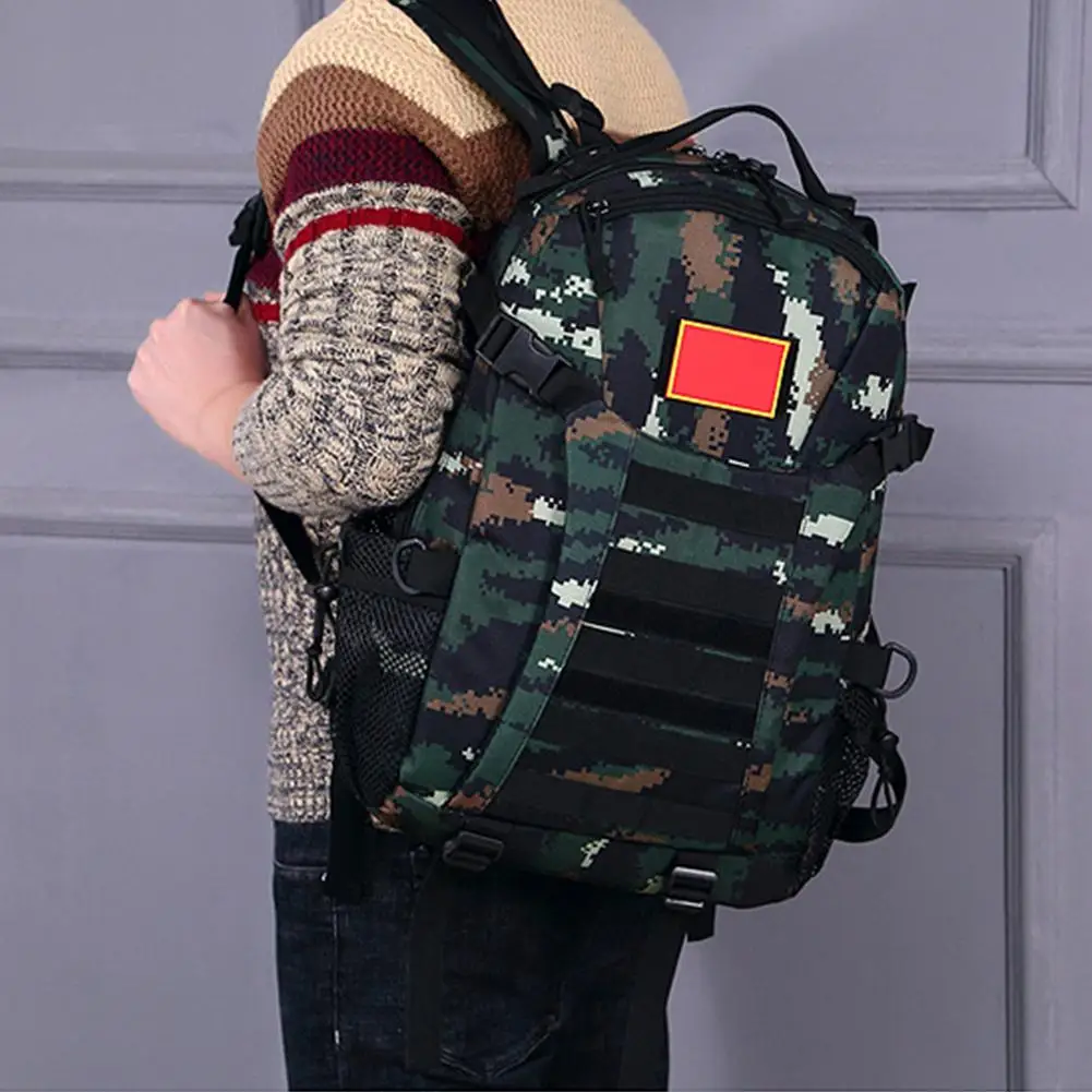 

Hot Sale Outdoor Bags Delicate Texture Unisex Large Capacity Waterproof Knapsack Nylon Riding Climbing Molle Backpacks