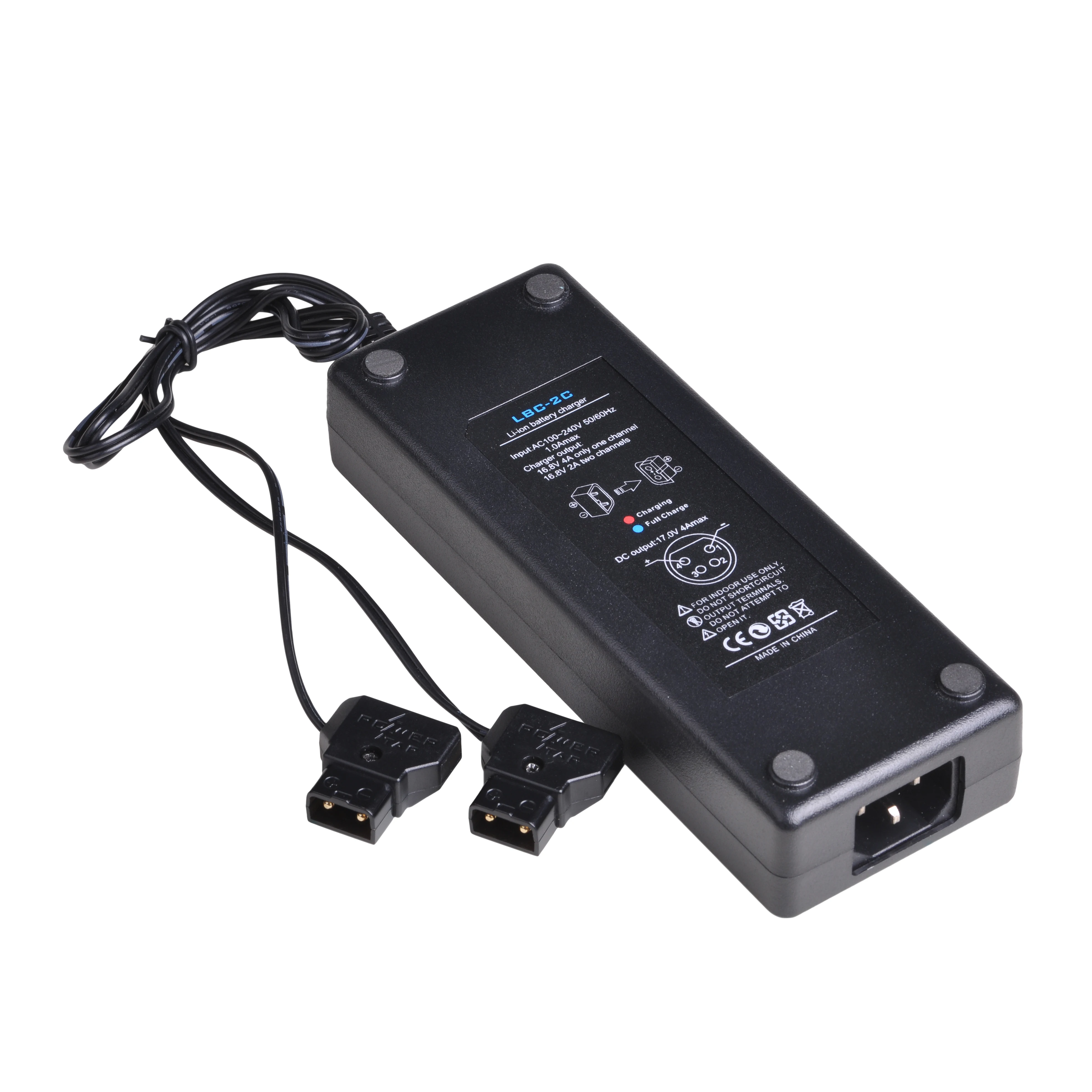 16.8V 4A D-Tap Battery Charger for Sony V-Lock / V-Mount Battery and Anton Bauer Gold Mount Batteries Power Adapter dtap Plug