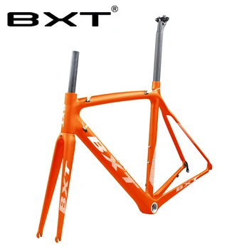 

T800 Carbon Fiber Road Bike Frame V brakes UD 700C Carbon Road Cycling Frame cadre carbone route racing bicycle frameset