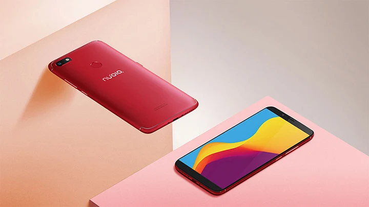 Глобальная версия zte Nubia V18 4 Гб 64 Гб 6,0" Смартфон Snapdragon 625 2160*1080 Восьмиядерный 18:9 4000 мАч 13 МП мобильный телефон