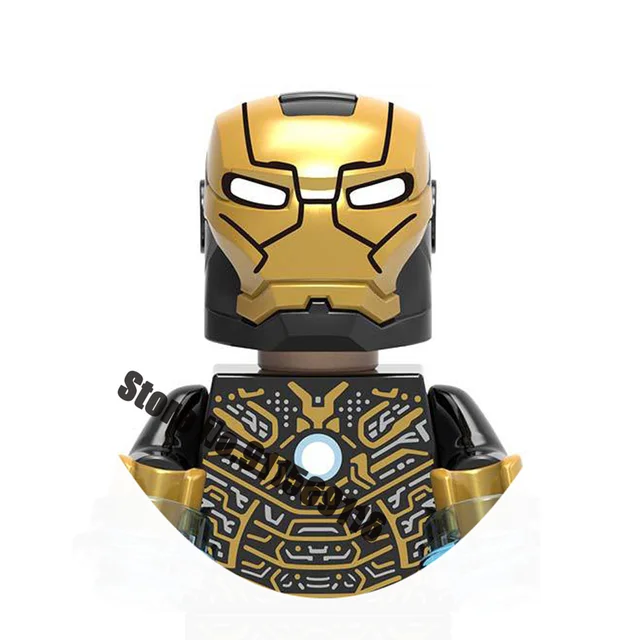 Superhero Iron Man Mark Building Blocks Bricks Tony Stark War Machine Ultron Action Figures Kids Toys Christmas Gifts H-X1218