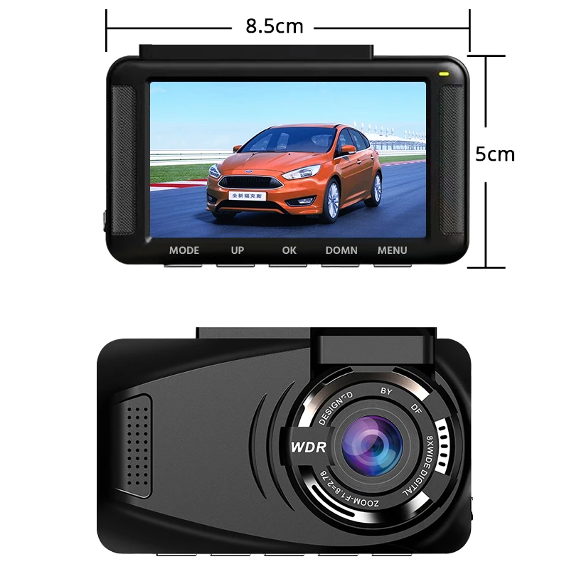 E-ACE B37 Видеорегистраторы для автомобилей 3 дюймов мини видеорегистратор с разрешением Full HD 1080P Автомобильный Камера видео Регистраторы с gps трекер Ночное видение авторегистратор
