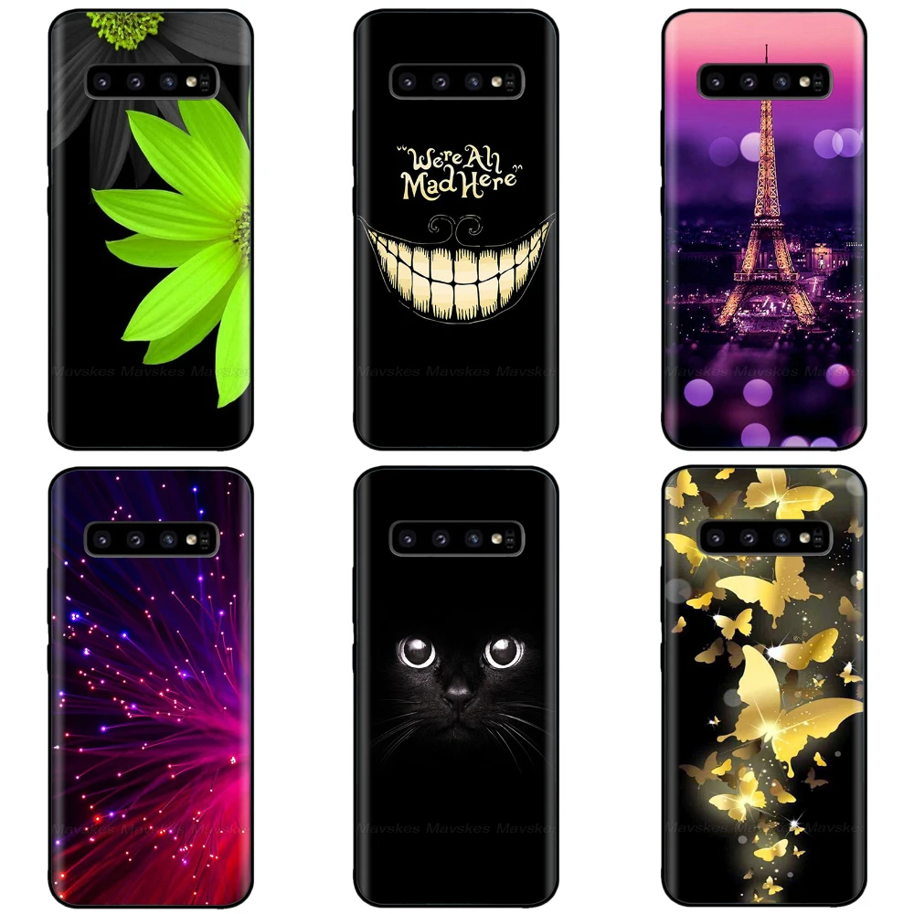 Coque Per Samsung Galaxy S10 Custodia S10Plus Custodia Morbida In Silicone Tpu Cover Phone S10 E Per Samsung S10 Plus G975F S 10 Sm-G973F