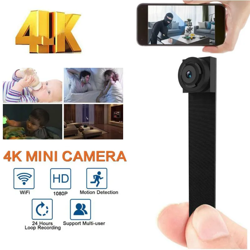 Wi-Fi IP мини-няня Камера модуль движения P2P Батарея видео Регистраторы домашней