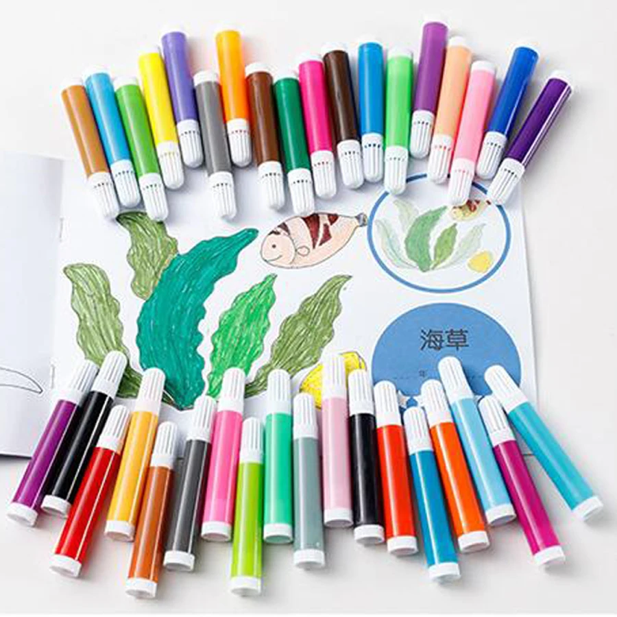 Painting Brush Set Diy Painting Tool Watercolor Pen Crayon Color Pencil, Children's  Art Supplies - Temu