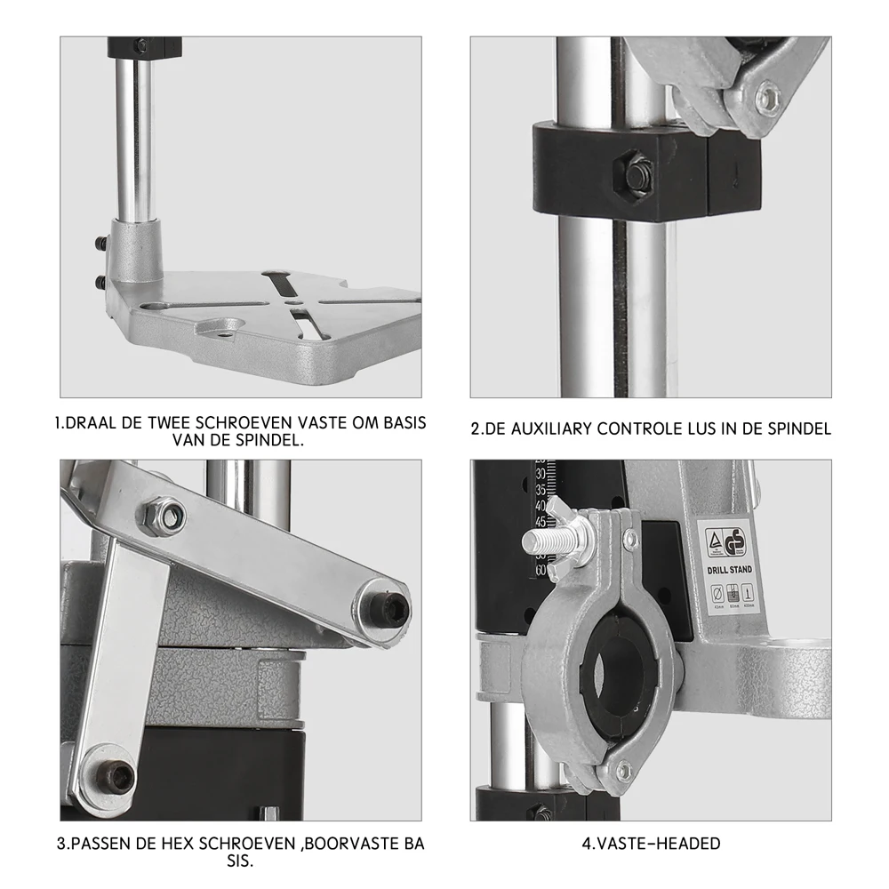 Настольный сверлильный пресс стойка с зажимом базовая рама для электрических