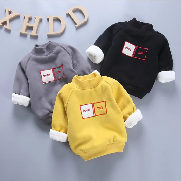 Infant Winter New Style Korean-style Thick Long Sleeve Childrenswear Autumn And Winter Men And Women Baby Winter Sweater