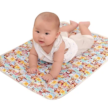 

50CMX70CM Baby Portable Foldable Washable Travel Nappy Diaper Changing Mat Waterproof Baby Floor Mat Play Mat
