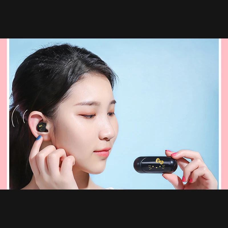 WIreless Bluetooth Earphone With Charging Case Smart Touch HiFi Earphone Mini Headset Noise Reduction Earphones Headsets