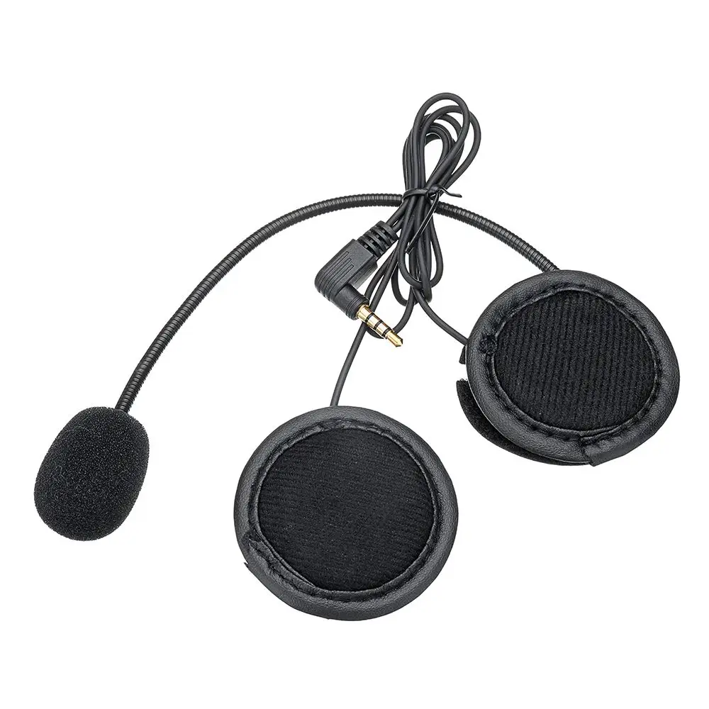 V6/V4 bluetooth для внутренней связи в мотоциклетном шлеме домофон гарнитура наушники черный
