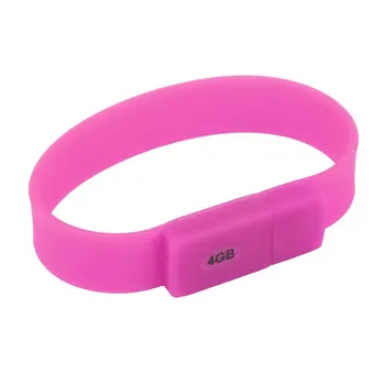 

New Bracelet Wristband High Speed 4/8/16/32G USB Flash Drive Silicone Material Exquisitely Designed Durable Gorgeous