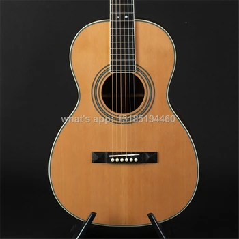 

stansen 39 inch parlor style solid wood acoustic guitar