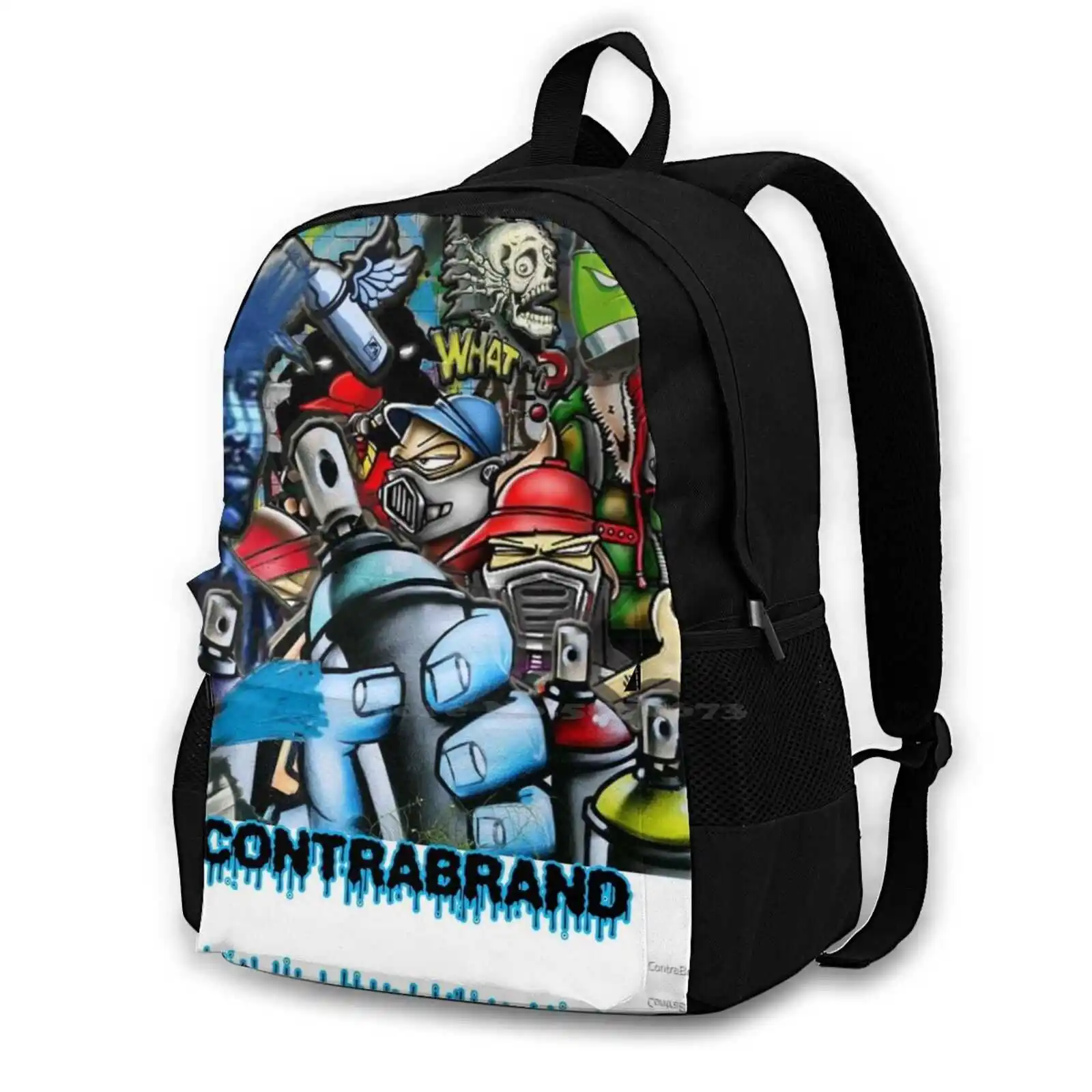 Contrabrand - Hip Hop Graffiti Fashion Bags Backpacks Graffiti Spray Paint  Can - Backpacks - AliExpress