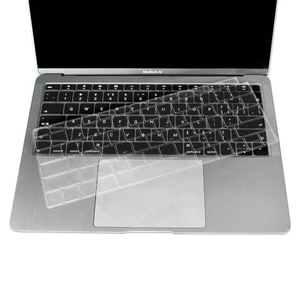 ЕС/Великобритания США мягкая ТПУ Силиконовая накладка для клавиатуры прозрачная защита для Macbook New Pro 16 дюймов A2141 с сенсорной панелью