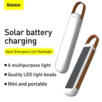 Автосветильник аварийный фонарь Baseus на солнечной батарее #4