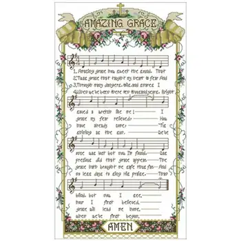 

Staff patterns Counted Cross Stitch 11CT 14CT 18CT DIY wholesale Chinese Cross Stitch Kits Embroidery Needlework Sets