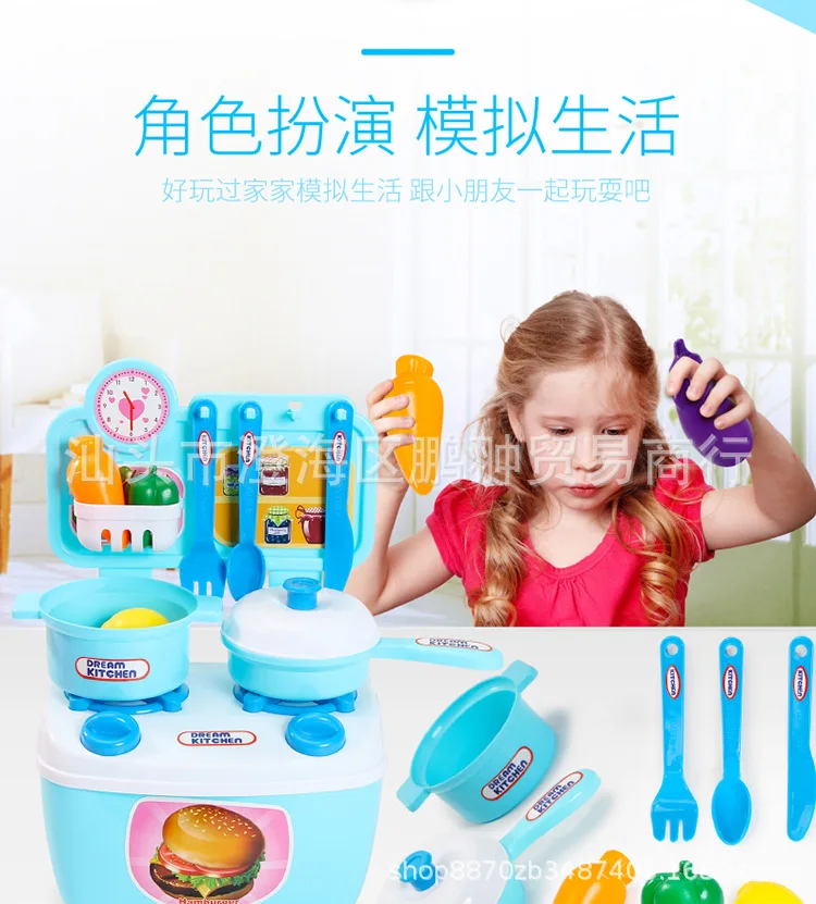 Стиль Joy мини кухонная модель кухонная утварь модель газовая плита удобное хранение детей обучающая игрушка силы