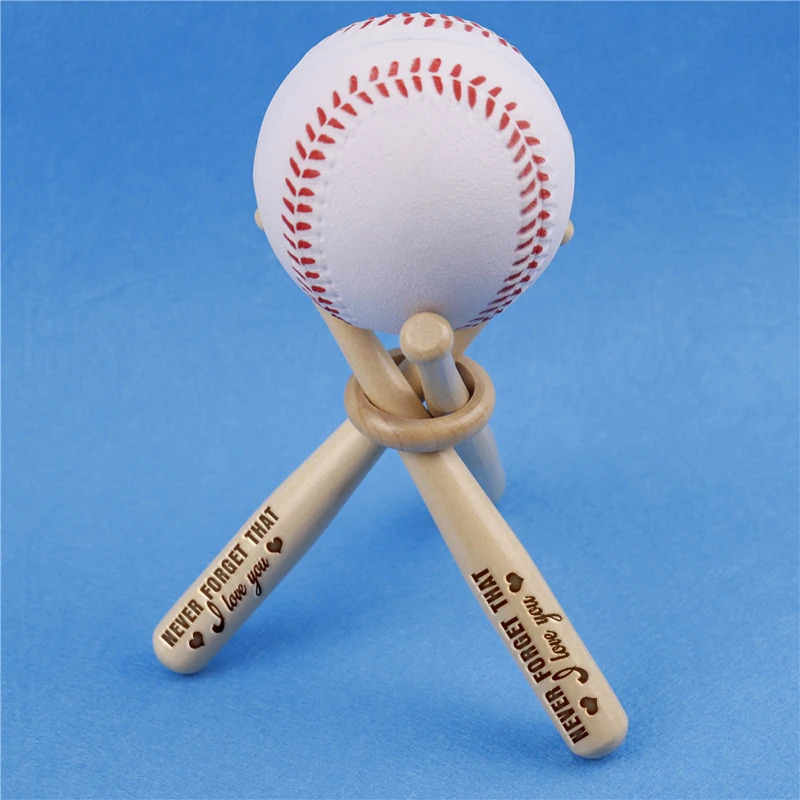personalized mini baseball bats