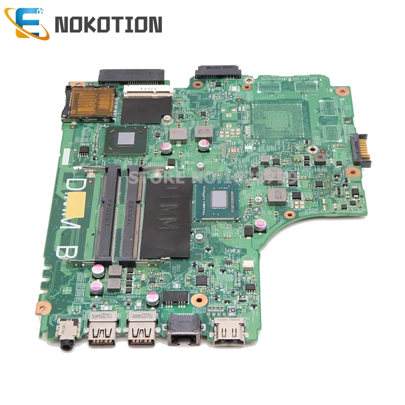 NOKOTION для Dell inspiron 2421 3421 материнская плата для ноутбука 1007U процессор DDR3 CN-0PTNPF 0PTNPF материнская плата полностью протестирована
