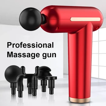 

Deep Tissue Massager Sport Therapy Body Muscle Massage Gun Electric Fascia Massager Gun Muscle Pain Exercising Relaxation