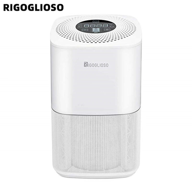 RIGOGLIOSO очиститель воздуха туры HEPA 4 Регулировка скорости eco purificateur воздушный hepa