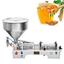 Коммерческая машина для наполнения пасты мед арахисовое масло томатный соус крем пневматическая машина для наполнения пасты