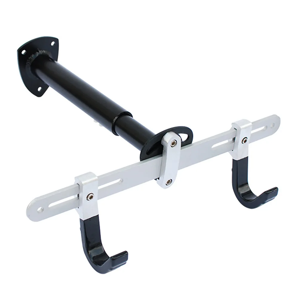 

Easy Install Hanger Holds Up Adjustable Angle Accessories Hook Storage Stable Aluminium Alloy Wall Mounted Practical Bike Rack